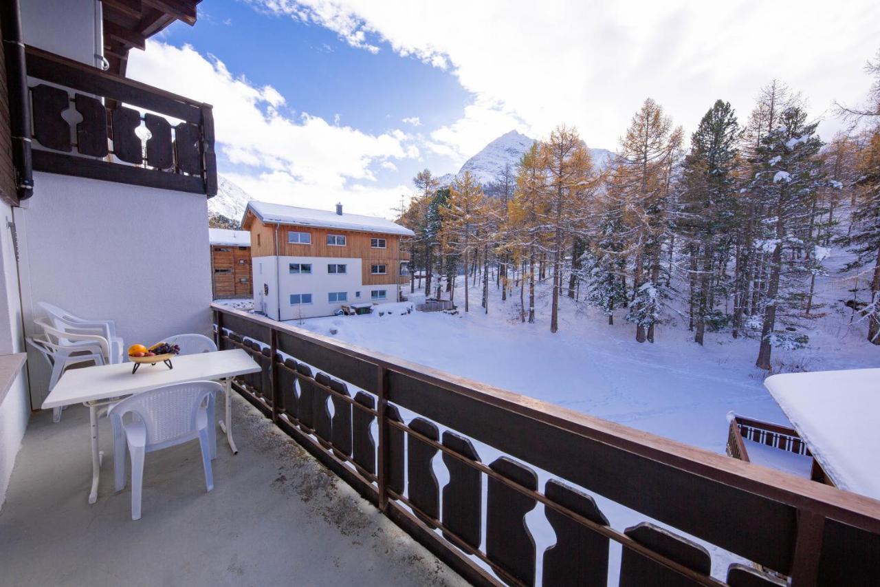 Апартаменты Haus Alfa Зас-Фе Экстерьер фото