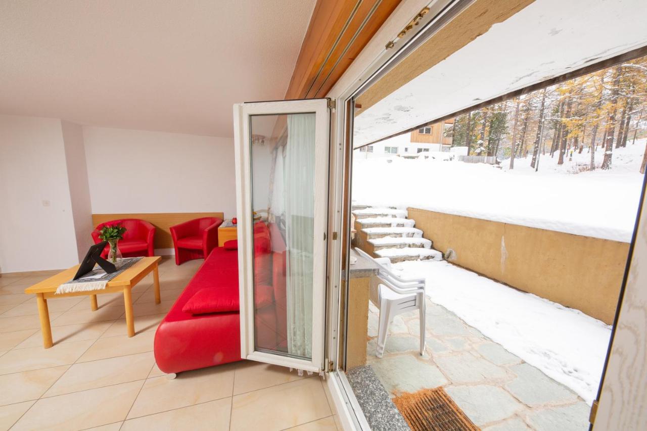 Апартаменты Haus Alfa Зас-Фе Экстерьер фото